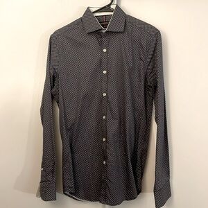 MENZCLUB Australia  European Fabric Small 37-38 Button-Down, 100% Cotton